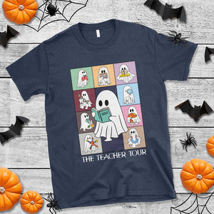 Science Teacher Halloween T Shirt Spooky Teacher Era TS09 Navy Print Your Wear