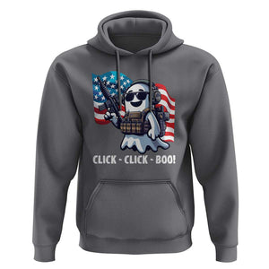 Halloween Veteran Hoodie Click Click Boo Army TS09 Charcoal Print Your Wear