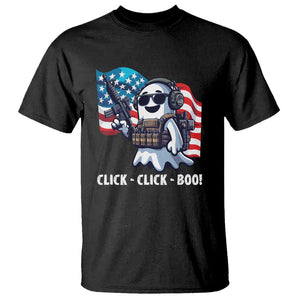 Halloween Veteran T Shirt Click Click Boo Army TS09 Black Print Your Wear