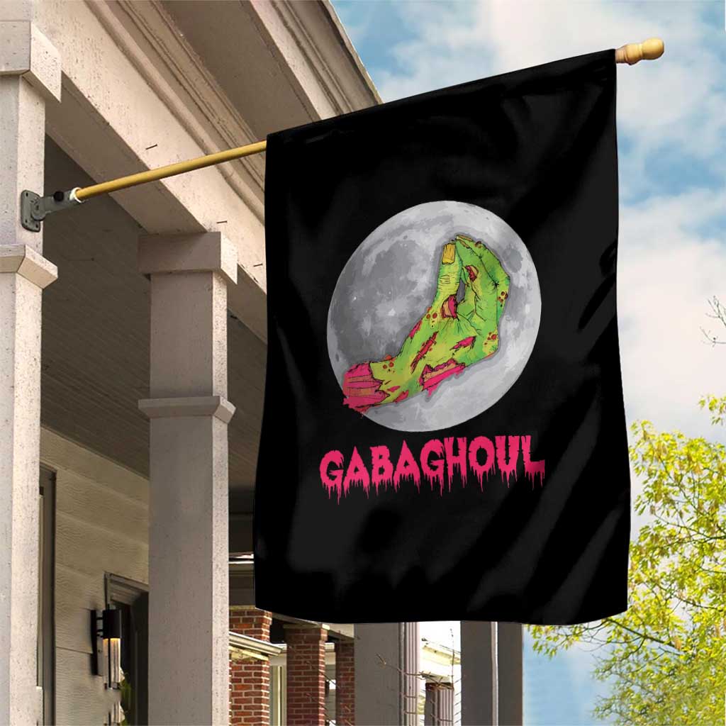 Funny Halloween Garden Flag Gabaghoul Italian Zombie Hand TS09 Print Your Wear