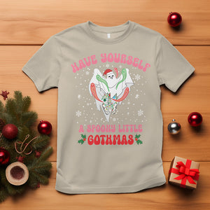 Have Yourself Spooky Little Gothmas Ghost Christmas Cute Boo T Shirt TS09 Sand Printyourwear