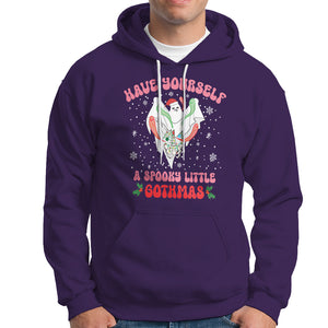 Have Yourself Spooky Little Gothmas Ghost Christmas Cute Boo Hoodie TS09 Purple Printyourwear