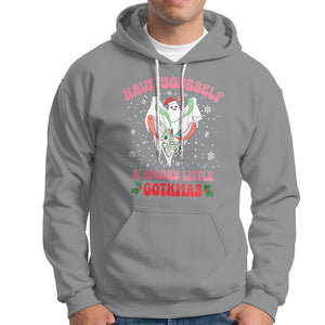 Have Yourself Spooky Little Gothmas Ghost Christmas Cute Boo Hoodie TS09 Sport Gray Printyourwear