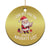 Funny Xmas Christmas Ornament I Can Get You On The Naughty List Cute Santa TS09 Print Your Wear