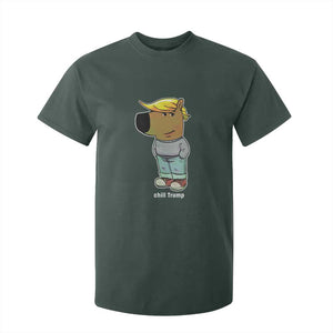 Funny Chill Trump Viral Meme T Shirt For Kid TS09 Dark Forest Green Print Your Wear