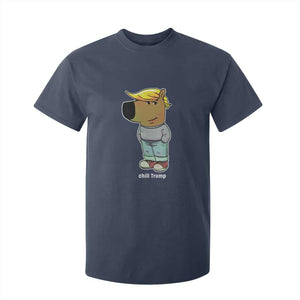 Funny Chill Trump Viral Meme T Shirt For Kid TS09 Navy Print Your Wear