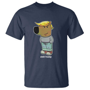 Funny Chill Trump Viral Meme T Shirt TS09 Navy Print Your Wear