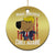 Funny Chill Trump Guy Make America Chill Again Christmas Ornament TS09 Print Your Wear