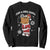 Funny Xmas Meme Just A Chill Santa Sweatshirt TS09 Black Print Your Wear