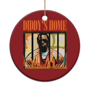 Funny Diddy's Home Diddy Party Christmas Ornament TS09 Print Your Wear