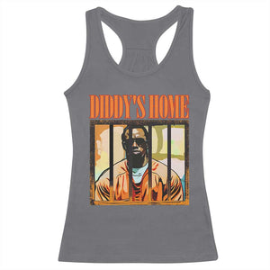 Funny Diddy's Home Diddy Party Racerback Tank Top TS09 Charcoal Print Your Wear