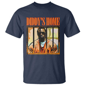 Funny Diddy's Home Diddy Party T Shirt TS09 Navy Print Your Wear