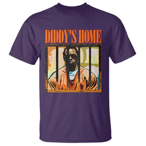 Funny Diddy's Home Diddy Party T Shirt TS09 Purple Print Your Wear