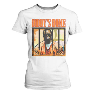 Funny Diddy's Home Diddy Party T Shirt For Women TS09 White Print Your Wear