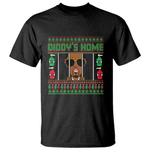 Funny Dirty Christmas Diddy's Home Diddy Party T Shirt TS09 Black Print Your Wear