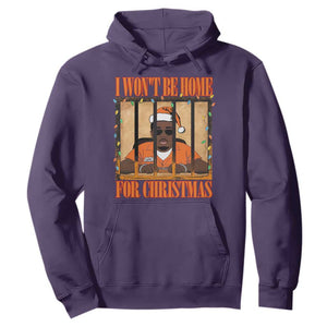 Funny Xmas Diddy Party Hoodie I Won't Be Home For Christmas TS09 Purple Print Your Wear