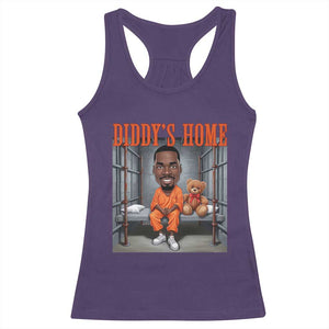 Funny Xmas Diddy Party Diddy Home Racerback Tank Top TS09 Purple Print Your Wear