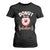 Valentine's Day T Shirt For Women Donuts Are My Valentine Food Joke TS09 Black Print Your Wear