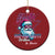 Tropical Xmas Christmas Ornament Retro Santa Feelin' Ho Ho Hot TS09 Print Your Wear