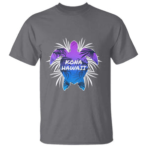 Kona Hawaii Sea Turtles Hawaiian Surfer Scuba Diving T Shirt TS09 Charcoal Print Your Wear