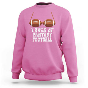 Funny I Suck At Fantasy Football Loser Bikini Sweatshirt TS09 Azalea Print Your Wear