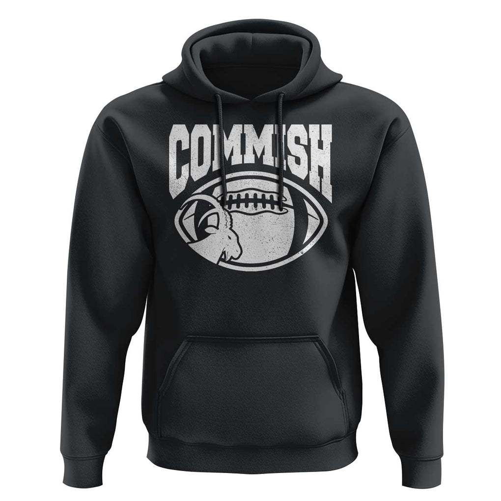 Fantasy Football Goat Commish Hoodie TS09 Black Print Your Wear