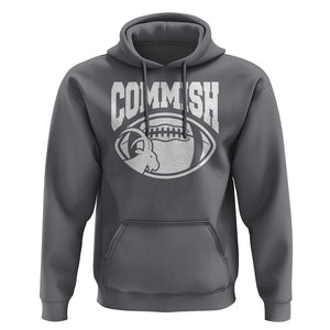 Fantasy Football Goat Commish Hoodie TS09 Charcoal Print Your Wear