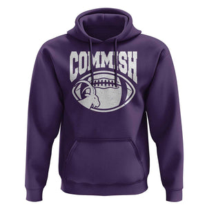 Fantasy Football Goat Commish Hoodie TS09 Purple Print Your Wear