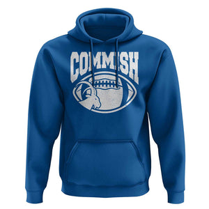 Fantasy Football Goat Commish Hoodie TS09 Royal Blue Print Your Wear