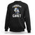 Fantasy Football Sweatshirt They Call Me Commish But You Can Call Me The Goat TS09 Black Print Your Wear