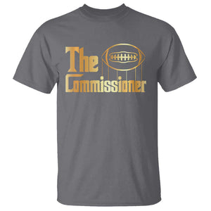 Fantasy Football The Commissioner T Shirt TS09 Charcoal Print Your Wear