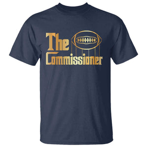 Fantasy Football The Commissioner T Shirt TS09 Navy Print Your Wear