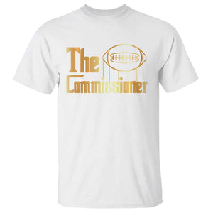 Fantasy Football The Commissioner T Shirt TS09 White Print Your Wear