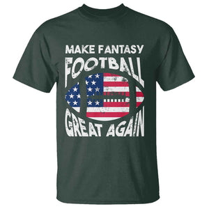 Make Fantasy Football Great Again T Shirt TS09 Dark Forest Green Print Your Wear