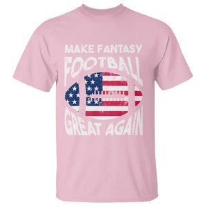 Make Fantasy Football Great Again T Shirt TS09 Light Pink Print Your Wear