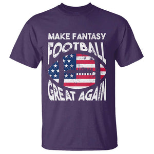 Make Fantasy Football Great Again T Shirt TS09 Purple Print Your Wear