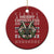 Anti Xmas Christmas Ornament Merry Christless Satan Baphomet Wreath TS09 Print Your Wear