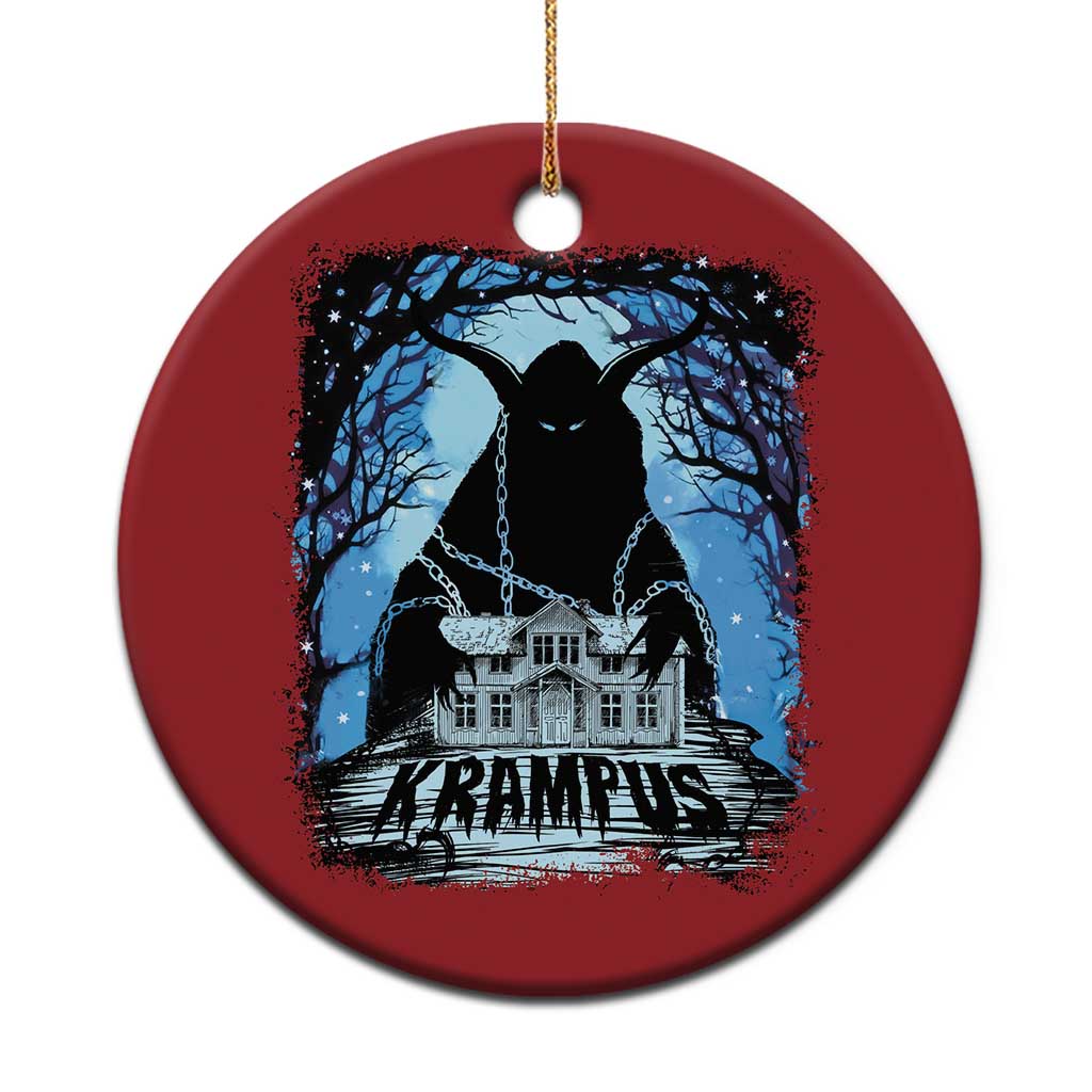 Dark Gothic Christmas Krampus Christmas Ornament TS09 Print Your Wear