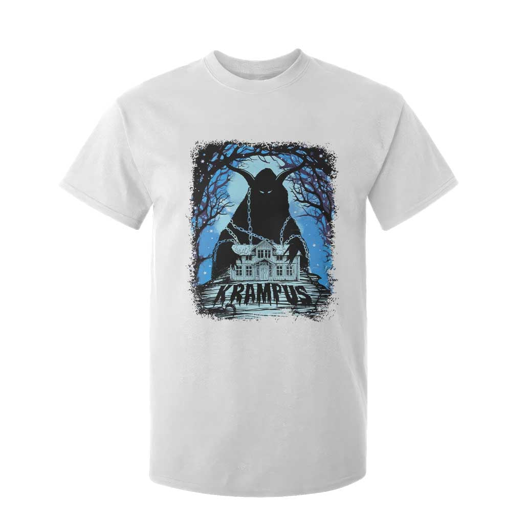 Dark Gothic Christmas Krampus T Shirt For Kid TS09 White Print Your Wear