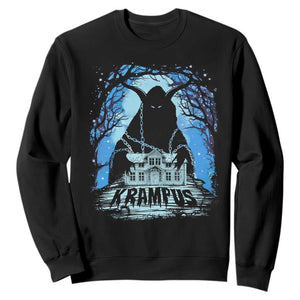 Dark Gothic Christmas Krampus Sweatshirt TS09 Black Print Your Wear