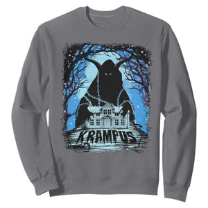 Dark Gothic Christmas Krampus Sweatshirt TS09 Charcoal Print Your Wear