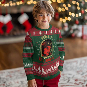 Horror Christmas Female Krampus Ugly Christmas Sweater TS09 Christmas Print Your Wear