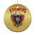 Xmas Krampus Christmas Ornament Season Greeting Coquette Bow Krampus TS09 Print Your Wear