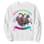 Funny Krampus Sleigh Rides Sweatshirt Naughty List Members Only Since 1722 TS09 White Print Your Wear