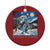 Krampus Is Coming Christmas Ornament Spooky Christmas Starry Night TS09 Print Your Wear