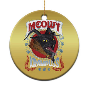 Xmas Krampus Cat Christmas Ornament Meowy Krampuss Black Cat TS09 Print Your Wear