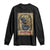 Krampus Cat Long Sleeve Shirt Krampuss Black Cat Vintage Horror Christmas TS09 Black Print Your Wear