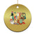 In My Christmas Era Retro Groovy Christmas Ornament TS09 Print Your Wear