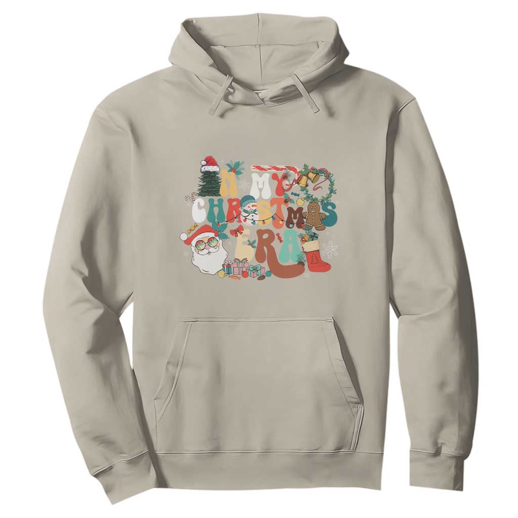 In My Christmas Era Retro Groovy Hoodie TS09 Sand Print Your Wear