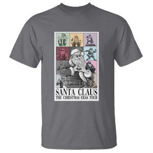 Funny Santa Claus The Christmas Eras Tours T Shirt TS09 Charcoal Print Your Wear